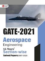 GATE 2021 - Aerospace Engineering - 14 Years' Section-wise Solved Paper 2007-20 