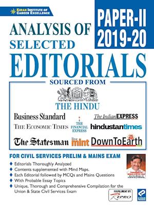 Analysis of Selected Editorials Paper-2 (2019-2020)