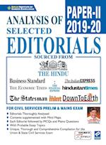 Analysis of Selected Editorials Paper-2 (2019-2020)