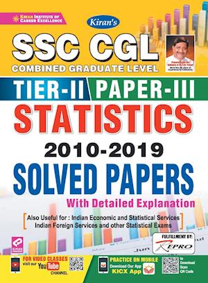 SSC CGL Tier-II Paper-III Statistics Solved Papers 10 sets