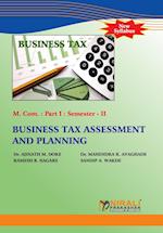 BUSINESS TAX ASSESSMENT AND PLANNING 