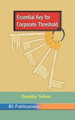 Essential Key to Corporate Threshold 