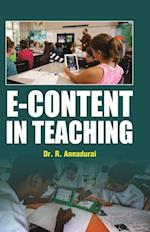 E-Content In Teaching