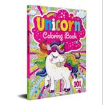 101 Unicorn Colouring Book