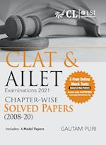 CLAT & AILET 2021 Chapter Wise Solved Papers 2008-2020 by Gautam Puri