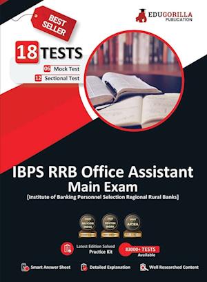 IBPS RRB Office Assistant Main Book 2023 (English Edition) - 6 Full Length Mock Tests and 12 Previous Year Papers (2200 Solved Questions) with Free Access to Online Tests