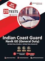 Indian Coast Guard Navik GD Book 2023 (English Edition) - 1100 Solved Questions [20 Mock Tests (Section I and Section II)] with Free Access To Online Tests