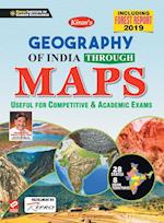 Geography of India Through Map (Eng)