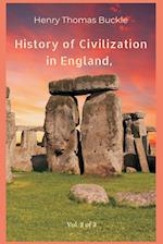 History of Civilization in England, Vol. 2 of 3 