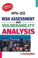 MPA-003 RISK ASSESSMENT And VULNERABILITY 