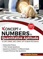 Koncepts of Numbers in Quantitative Aptitude in CAT GMAT XAT CMAT MAT & Bank PO 3rd Edition 