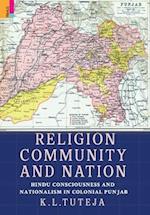 Religion, Community and Nation: Hindu Consciousness and Nationalism in Colonial Punjab: Hindu Consciousness and Nationalism in Colonial Punjab 