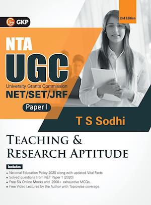 NTA UGC (NET/SET/JRF ) 2021 Paper I - Teaching & Research Aptitude 2ed by T.S. Sodhi