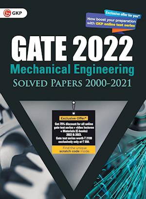 GATE 2022 Mechanical Engineering - Solved Papers (2000-2021)