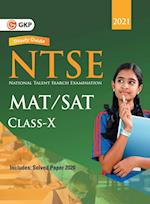 NTSE 2020-21 Class 10th (MAT & SAT) - Guide 