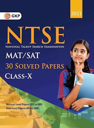 NTSE 2020-21 Class 10th (MAT & SAT) - 30 Solved Papers