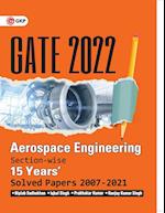 GATE 2022 - Aerospace Engineering - 15 Years Section-wise Solved Paper 2007-21 by Biplab Sadhukhan, Iqbal Singh, Prabhakar Kumar, Ranjay KR Singh 
