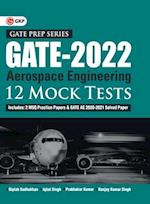 GATE 2022 - Aerospace Engineering - 12 Mock Tests by Biplab Sadhukhan, Iqbal singh, Prabhakar Kumar, Ranjay KR singh