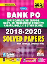 Bank PO MT-SO, RBI, SBI PO, SBI Mang Solved Paper-E-2021 New (26-Sets) Code-3068 (Repair) 