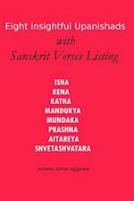 Eight Insightful Upanishads with Sanskrit Verses Listing 