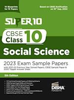 Super 10 CBSE Class 10 Social Science 2023 Exam Sample Papers with 2021-22 Previous Year Solved Papers, CBSE Sample Paper & 2020 Topper Answer Sheet |