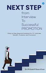 Next Step from Interview to Successful Promotion 