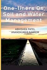 One-Liners On Soil And Water Management 