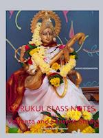 Gurukul Class Notes of 3 year Vedanta and Sanskrit Study