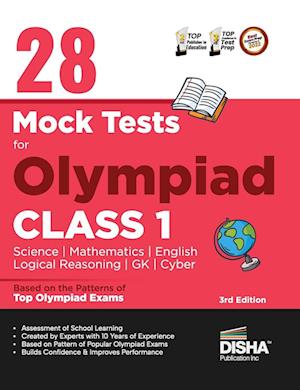 28 Mock Test Series for Olympiads Class 1 Science, Mathematics, English, Logical Reasoning, GK & Cyber 3rd Edition