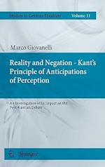 Reality and Negation - Kant's Principle of Anticipations of Perception