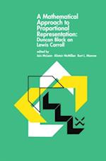 Mathematical Approach to Proportional Representation: Duncan Black on Lewis Carroll