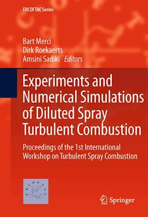 Experiments and Numerical Simulations of Diluted Spray Turbulent Combustion