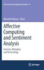 Affective Computing and Sentiment Analysis