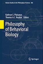 Philosophy of Behavioral Biology