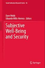 Subjective Well-Being and Security