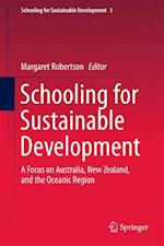 Schooling for Sustainable Development: