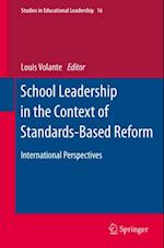 School Leadership in the Context of Standards-Based Reform