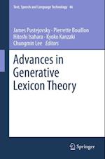 Advances in Generative Lexicon Theory