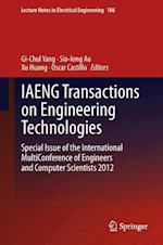 IAENG Transactions on Engineering Technologies