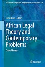 African Legal Theory and Contemporary Problems