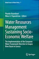 Water Resources Management Sustaining Socio-Economic Welfare