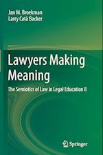 Lawyers Making Meaning