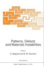 Patterns, Defects and Materials Instabilities