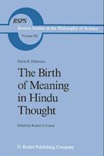 Birth of Meaning in Hindu Thought