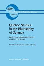 Quebec Studies in the Philosophy of Science