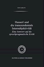 Husserl und Die Transzendentale Intersubjektivität
