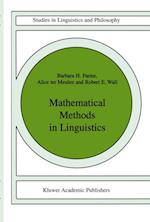 Mathematical Methods in Linguistics