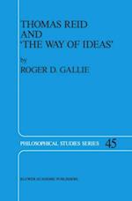 Thomas Reid and 'The Way of Ideas'