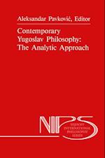 Contemporary Yugoslav Philosophy: The Analytic Approach