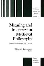 Meaning and Inference in Medieval Philosophy